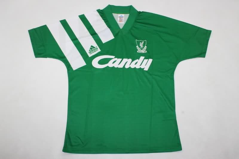 Liverpool Soccer Jersey Away Retro Replica 1991/92