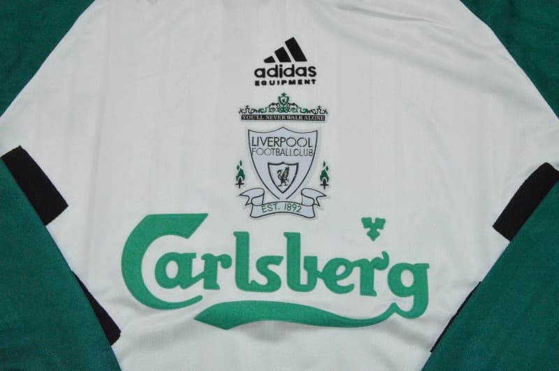 Liverpool Soccer Jersey Away Long Retro Replica 1993/95