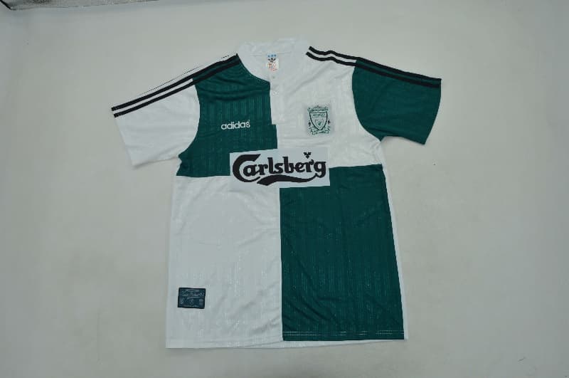 Liverpool Soccer Jersey Away Retro Replica 1995/96