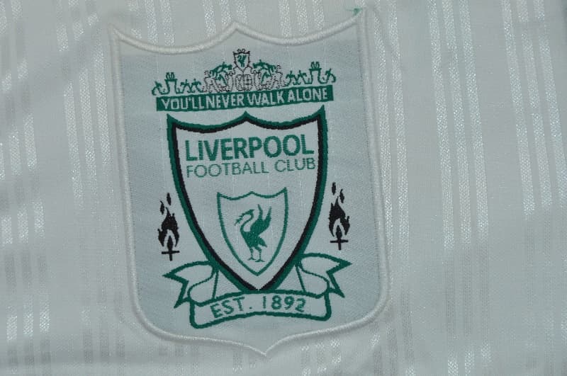 Liverpool Soccer Jersey Away Retro Replica 1995/96