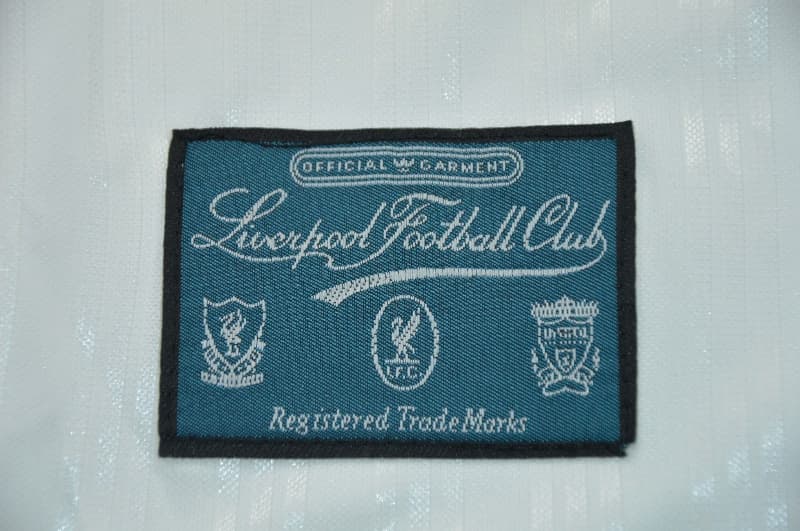 Liverpool Soccer Jersey Away Retro Replica 1995/96