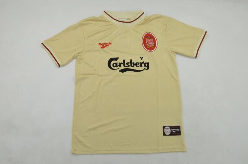 Liverpool Soccer Jersey Away Retro Replica 1996/97