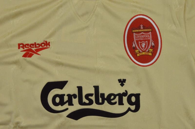 Liverpool Soccer Jersey Away Retro Replica 1996/97