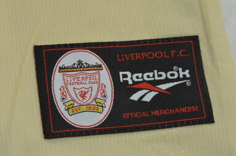 Liverpool Soccer Jersey Away Retro Replica 1996/97