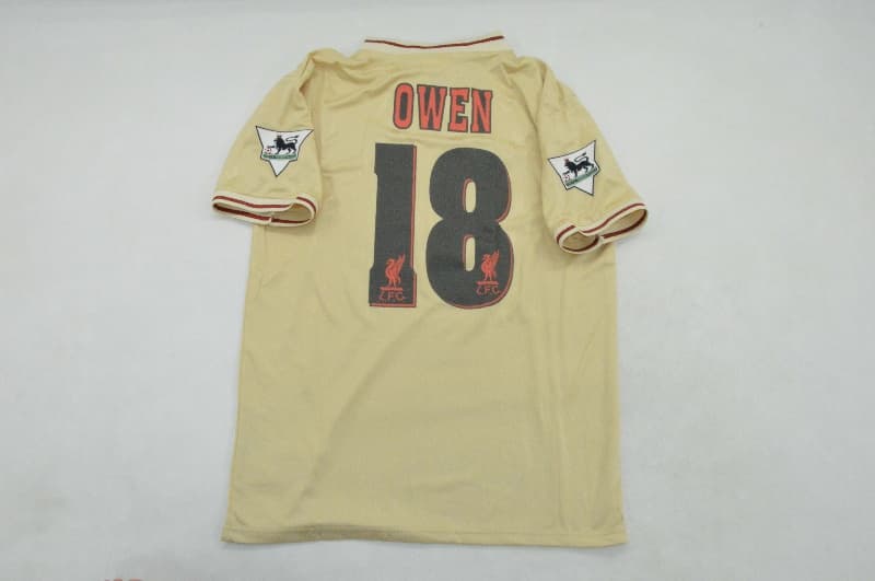 Liverpool Soccer Jersey Away Retro Replica 1996/97