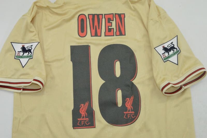 Liverpool Soccer Jersey Away Retro Replica 1996/97