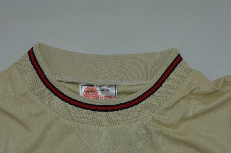 Liverpool Soccer Jersey Away Long Sleeve Retro Replica 1996/97