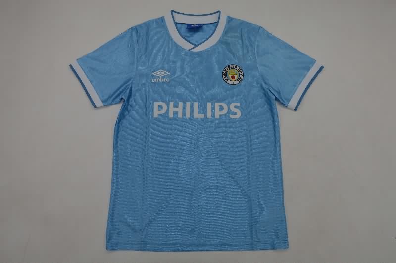AAA Quality Manchester City 1985/87 Home Retro Soccer Jersey