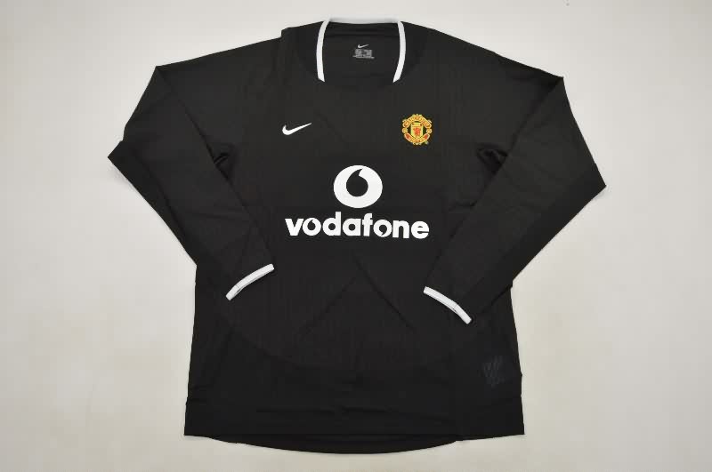 AAA Quality Manchester United 2003/04 Away Retro Long Sleeve Soccer Jersey