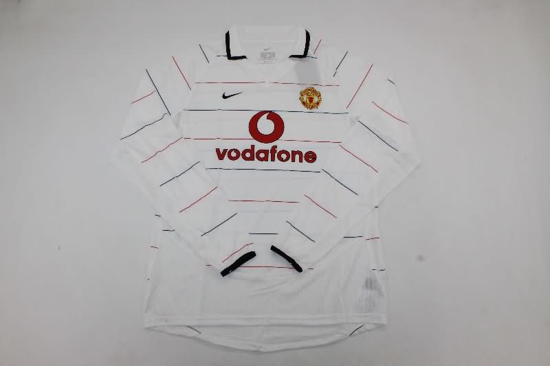 Manchester United Soccer Jersey Third Retro Long Sleeve Replica 2003/05