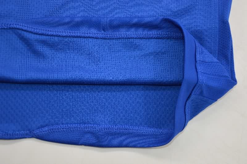AAA Quality Manchester United 2007/08 Goalkeeper Blue Retro Soccer Jersey