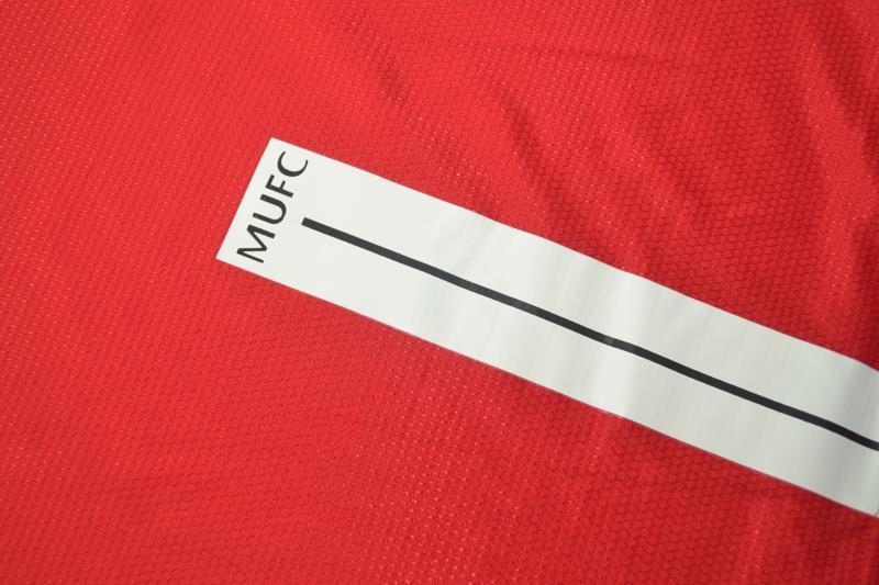 Manchester United Soccer Jersey Home Final Long Jersey Replica 2007/08