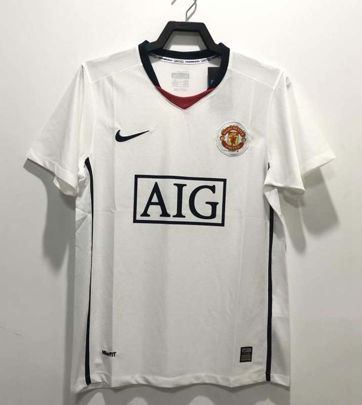 Manchester United Soccer Jersey Away Retro Replica 2008/09