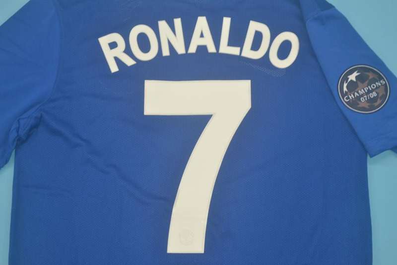 Manchester United Soccer Jersey Third Retro Replica 2008/09