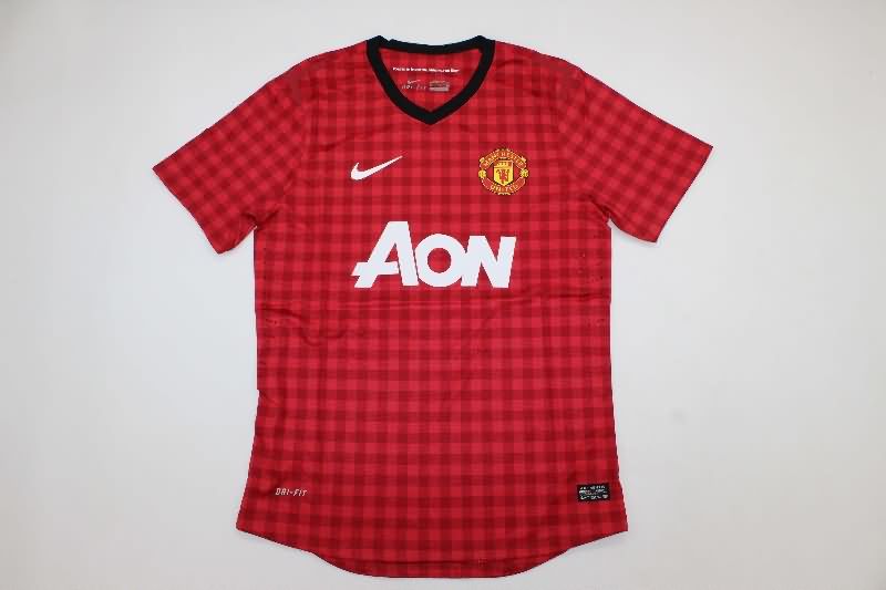 Manchester United Soccer Jersey Home Retro (Player) 2012/13
