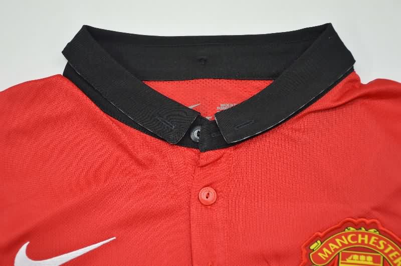 AAA Quality Manchester United 2013/14 Home Retro Soccer Jersey (Player)