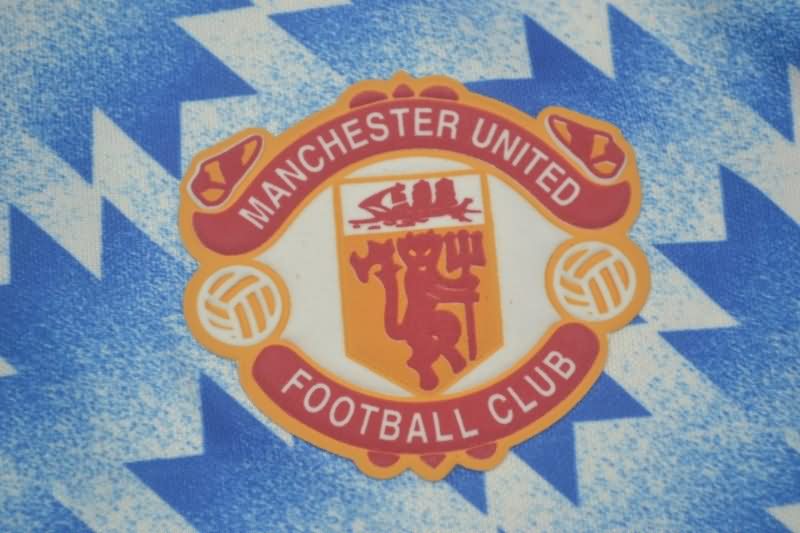 Manchester United Soccer Jersey Away Retro Replica 1990/92