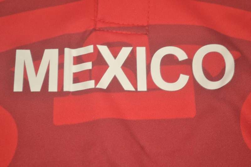 Mexico Soccer Jersey Red Retro Replica 1998