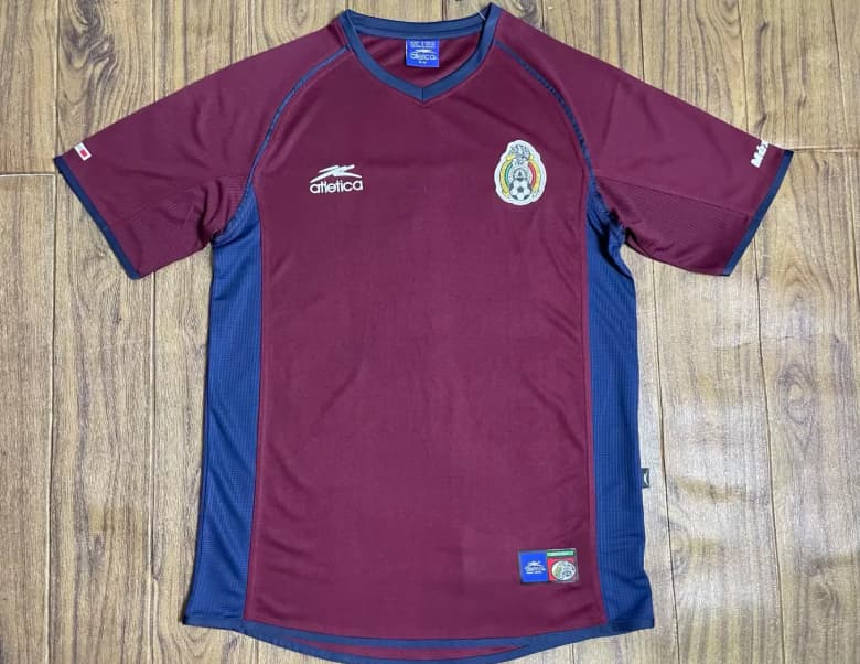 AAA Quality Mexico 2002 Third Retro Soccer Jersey