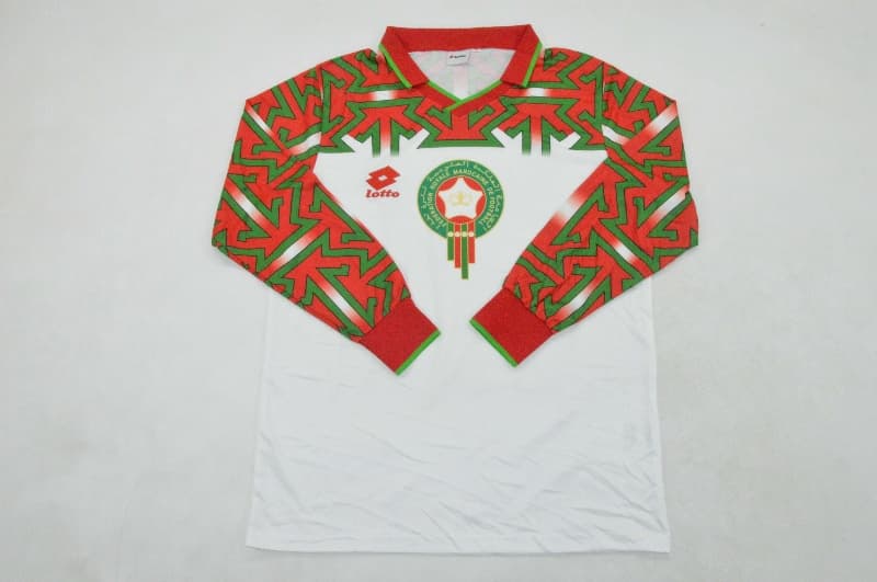 AAA Quality Morocco 1994/95 Third Retro Long Sleeve Soccer Jersey
