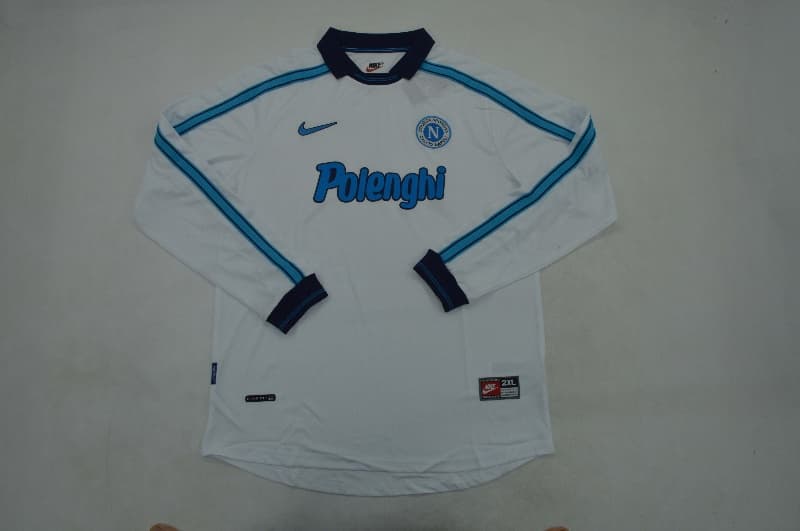 AAA Quality Napoli 1998/99 Away Retro Long Sleeve Soccer Jersey