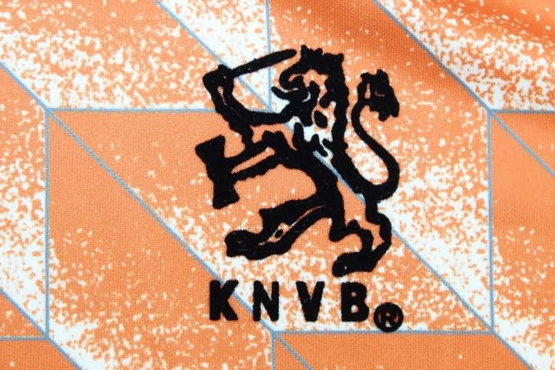 Netherlands Soccer Jersey Home Retro Replica 1988