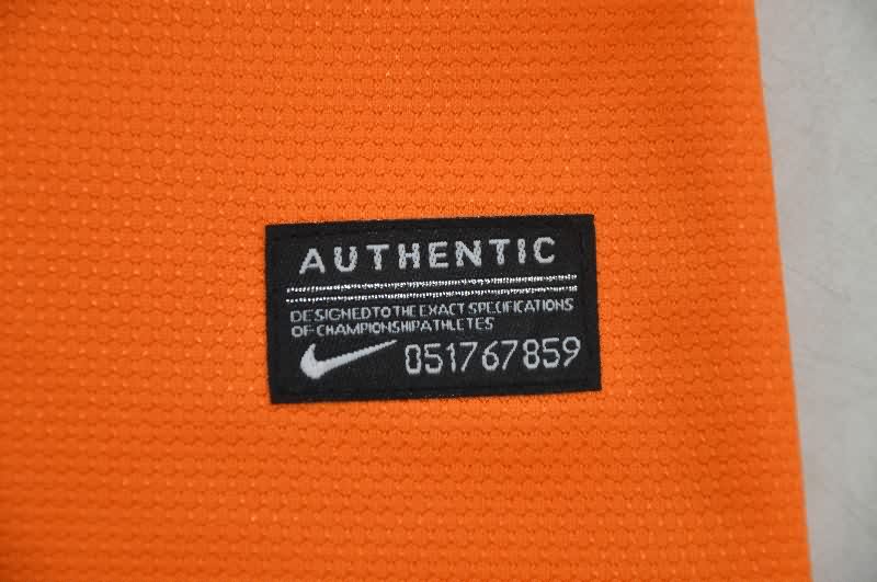 Netherlands Soccer Jersey Home Retro Replica 2012