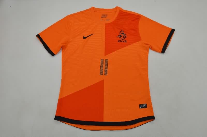 Netherlands Soccer Jersey Home Retro Replica 2012