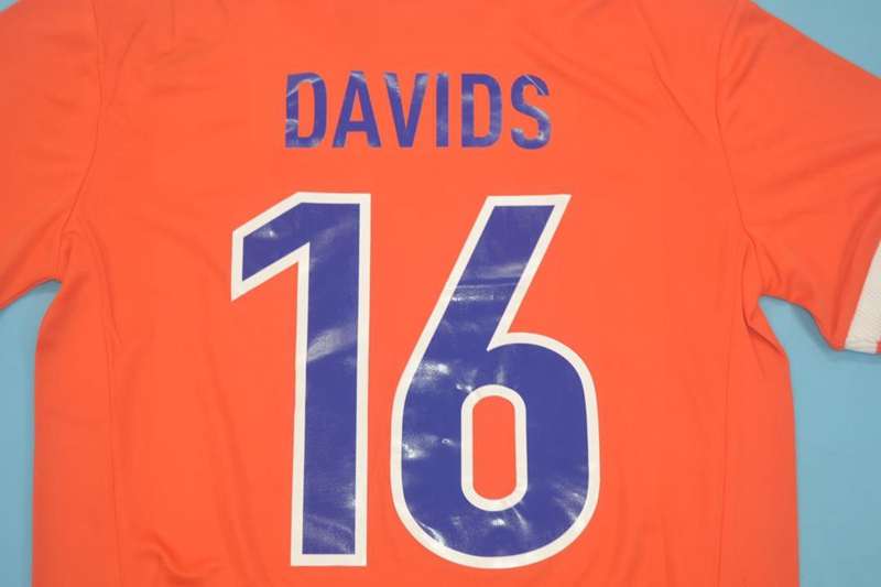 Netherlands Soccer Jersey Home Retro Replica 1997/98