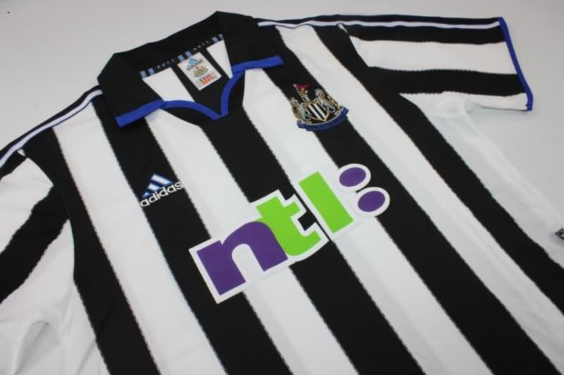 Newcastle United Soccer Jersey Home Retro Replica 2000/01