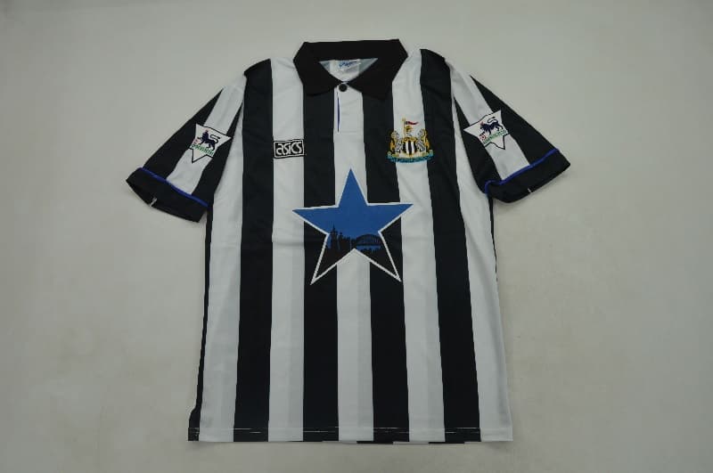 Newcastle United Soccer Jersey Home Retro Replica 1993/95