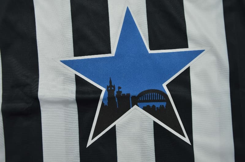 Newcastle United Soccer Jersey Home Retro Replica 1993/95