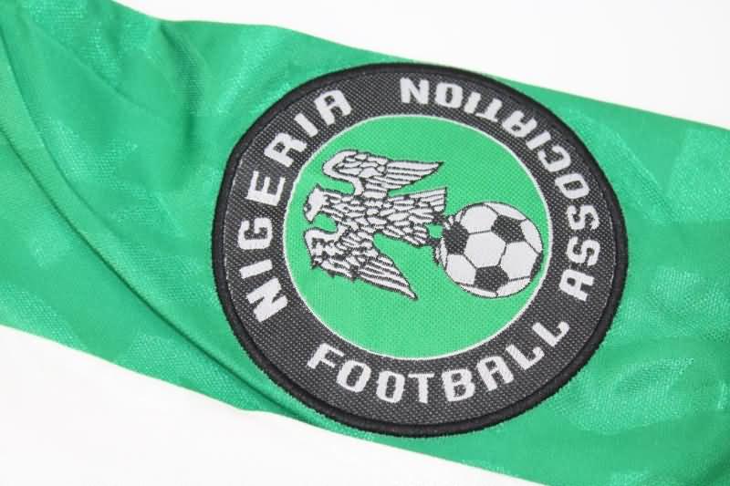 Nigeria Soccer Jersey Away Retro Replica 1996/98
