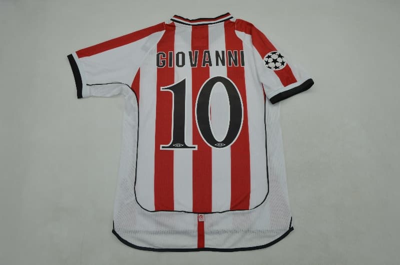 AAA Quality Olympiacos 2001/02 Home Retro Soccer Jersey