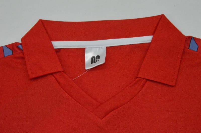AAA Quality Osasuna 1983/84 Home Retro Long Sleeve Soccer Jersey