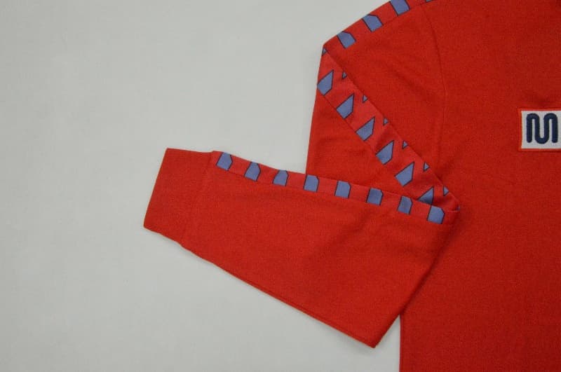 AAA Quality Osasuna 1983/84 Home Retro Long Sleeve Soccer Jersey
