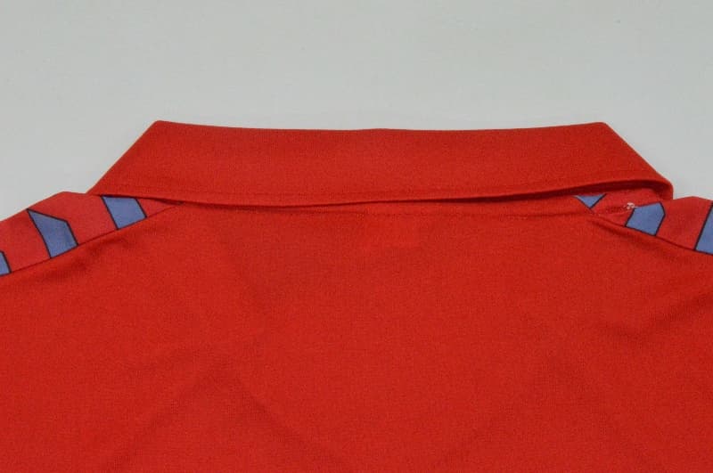 AAA Quality Osasuna 1983/84 Home Retro Long Sleeve Soccer Jersey
