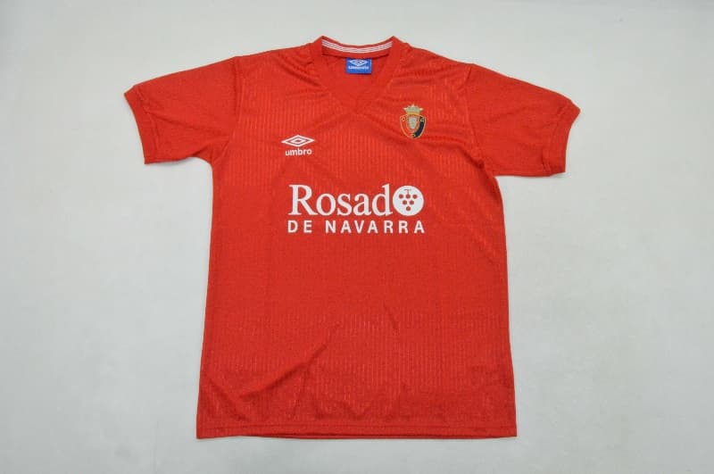 AAA Quality Osasuna 1987/88 Home Retro Soccer Jersey AAA Quality Osasuna 1987/88 Home Retro Soccer Jersey