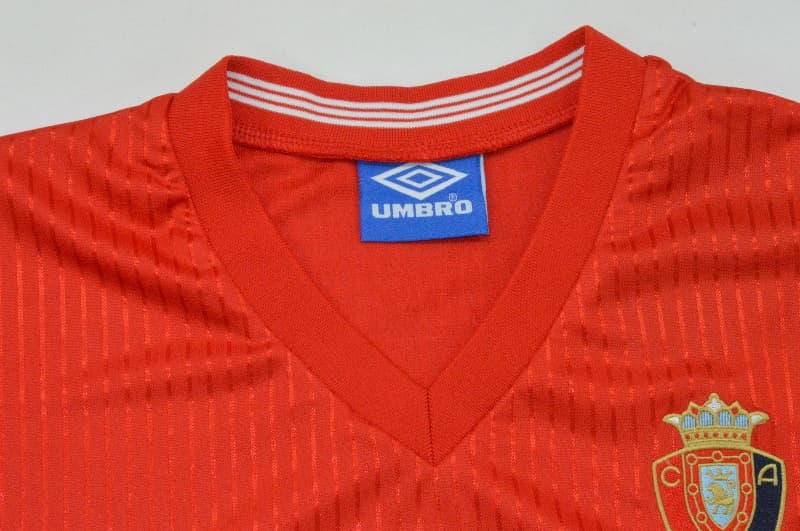 AAA Quality Osasuna 1987/88 Home Retro Soccer Jersey