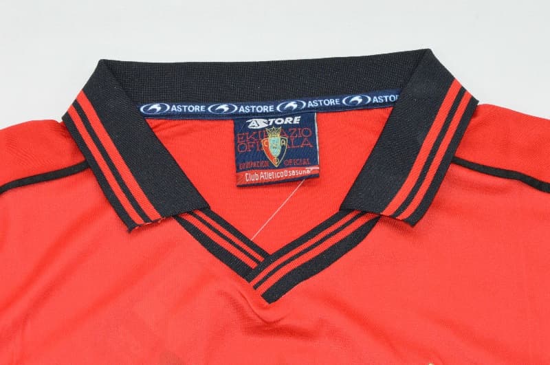 AAA Quality Osasuna 1998/99 Home Retro Soccer Jersey