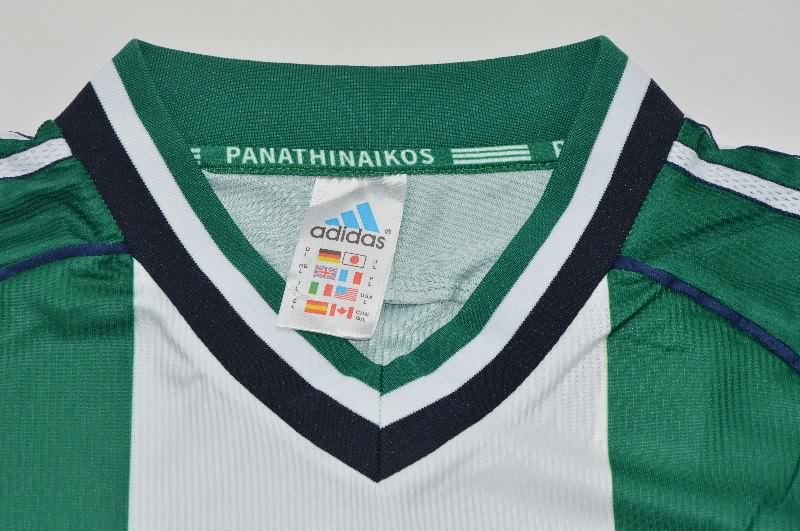 AAA Quality Panathinaikos 1998/99 Home Retro Soccer Jersey