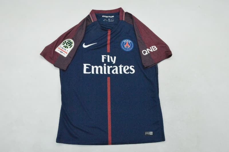 Paris St Germain Soccer Jersey Home Retro Replica 2017/18
