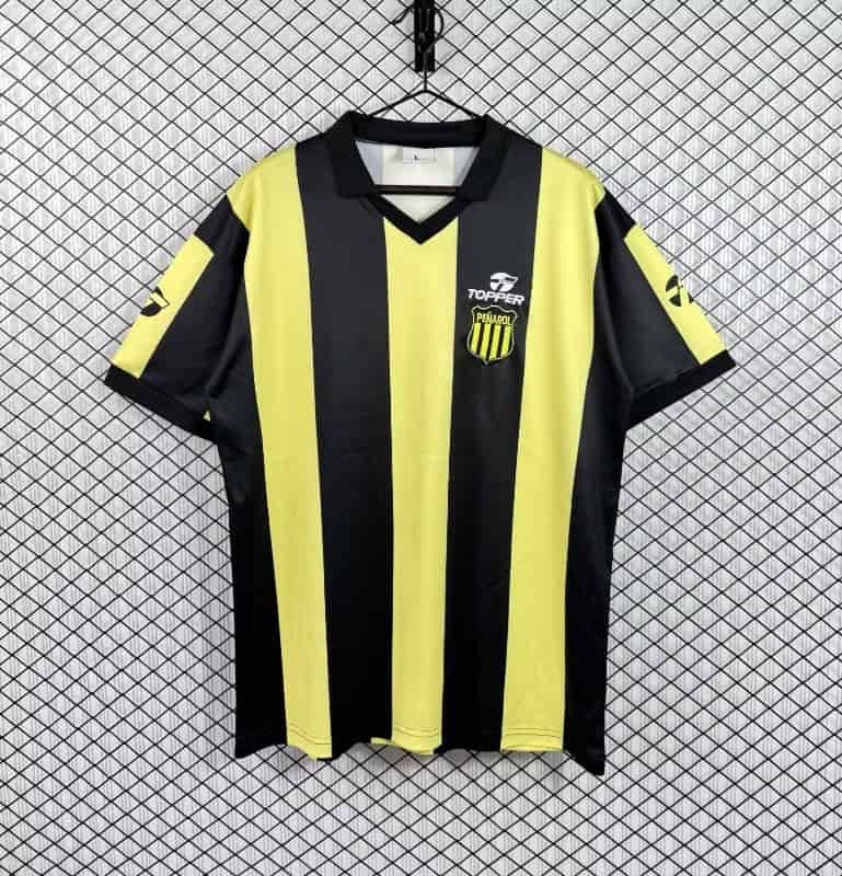 AAA Quality Penarol 1987 Home Retro Soccer Jersey