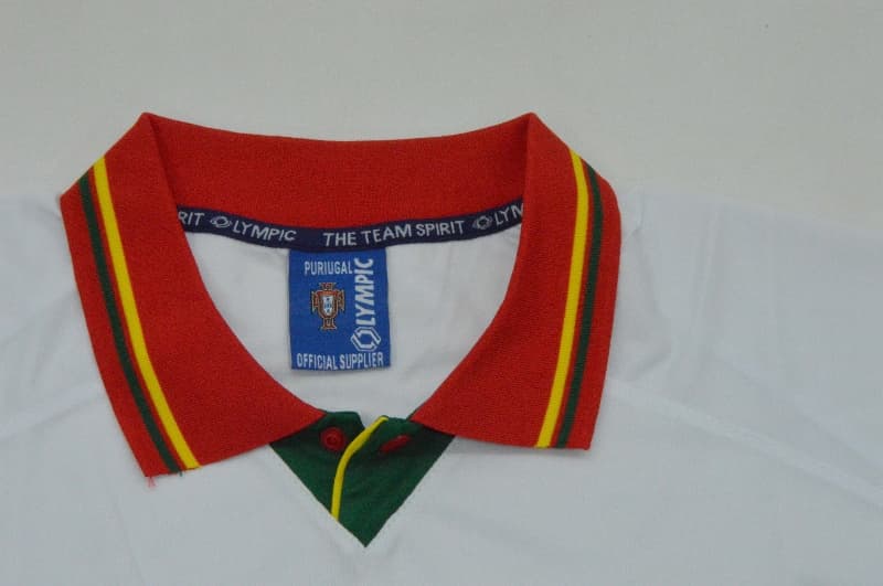 Portugal Soccer Jersey Away Retro Replica 1995/96