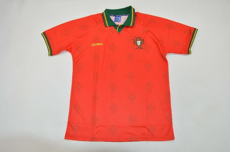 Portugal Soccer Jersey Home Retro Replica 1995/96