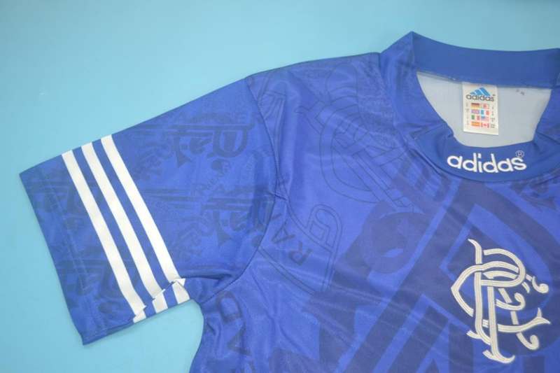 Rangers Soccer Jersey Home Retro Replica 1994/96