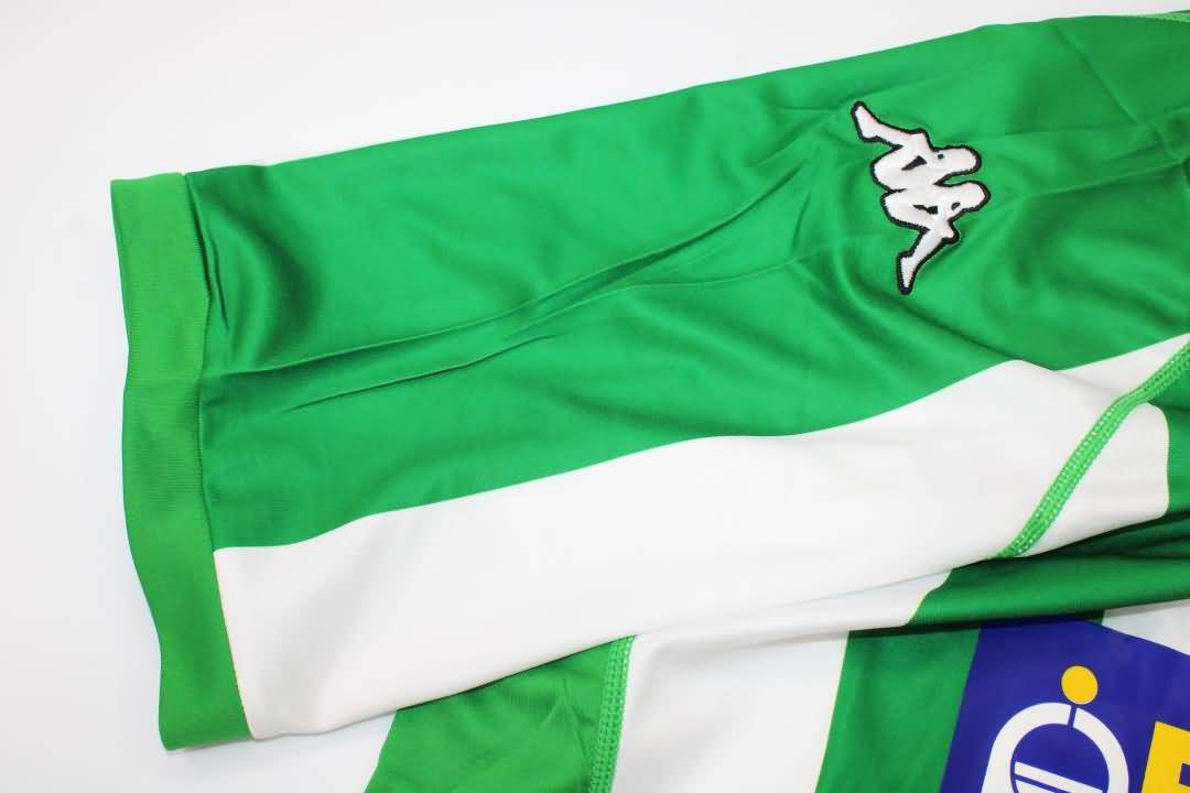 Real Betis Soccer Jersey Home Retro Replica 2001/02