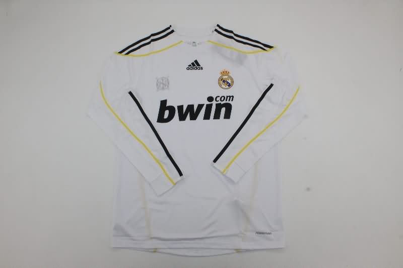 Real Madrid Soccer Jersey Home Long Retro (Player) 2009/10