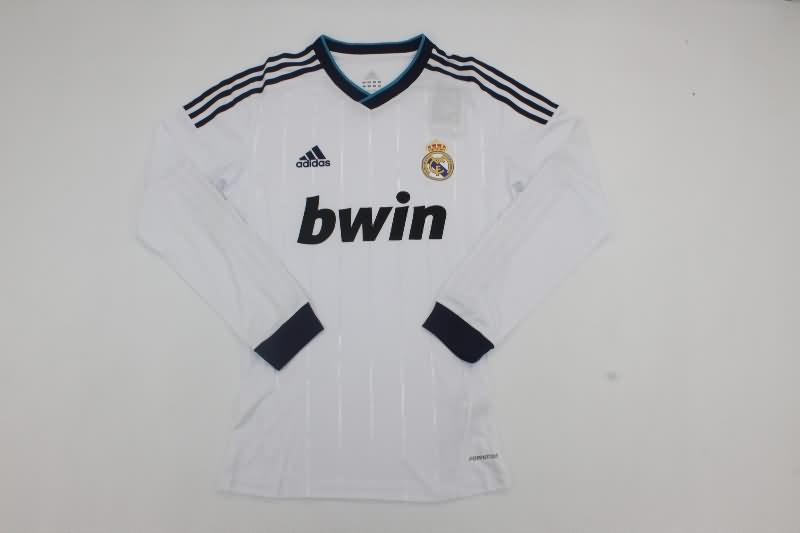 Real Madrid Soccer Jersey Home LS Retro (Player) 2012/13