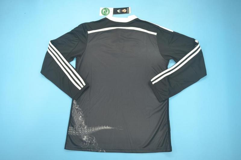 Real Madrid Soccer Jersey Third Long Retro Replica 2014/15